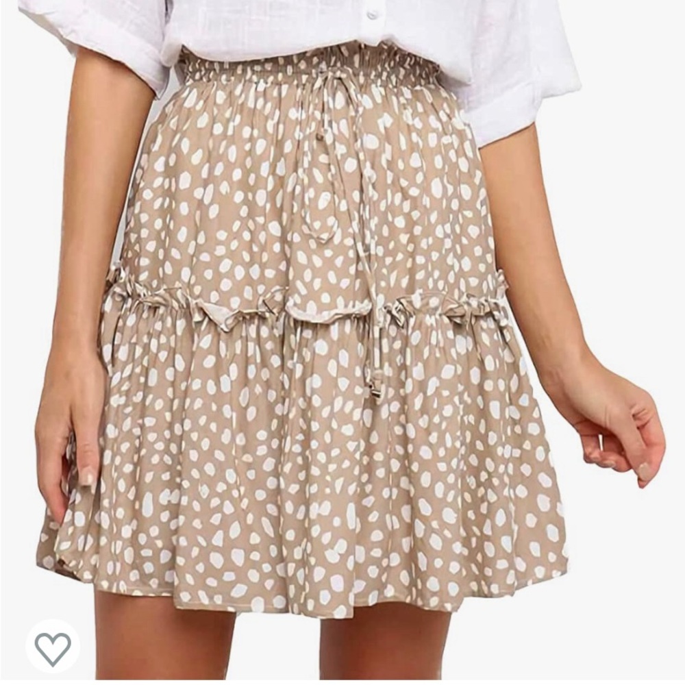 Amazon trendy high waisted skirt
